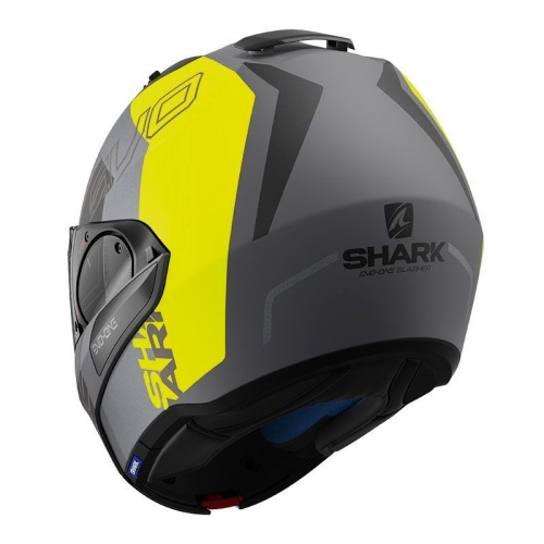 SHARK Шлем EVO-ONE 2 SLASHER MAT AYK фото в интернет-магазине FrontFlip.Ru