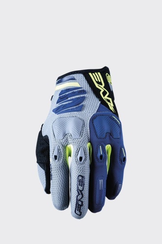 FIVE Перчатки E2 grey fluo yellow фото в интернет-магазине FrontFlip.Ru