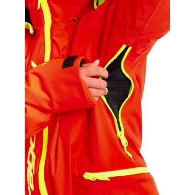 Dragonfly Куртка утепленная Gravity TEENAGER  Red - Yellow 2023 фото в интернет-магазине FrontFlip.Ru