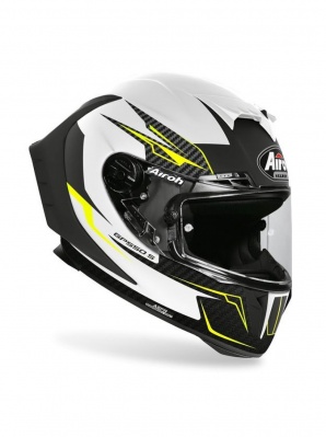 AIROH шлем интеграл GP550 S VENOM WHITE MATT фото в интернет-магазине FrontFlip.Ru