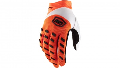 Мотоперчатки 100% Airmatic Glove Fluo Orange фото в интернет-магазине FrontFlip.Ru