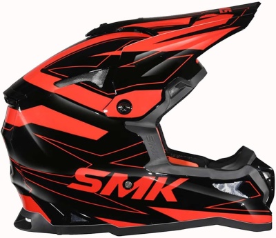 Шлем SMK ALLTERRA SLOPE, цвет чёрный/красный фото в интернет-магазине FrontFlip.Ru