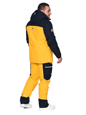 SNOW HEADQUARTER Снегоходный костюм мужской KA-0115 Желтый фото в интернет-магазине FrontFlip.Ru