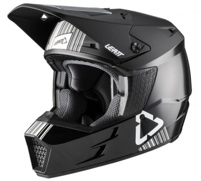 Мотошлем Leatt GPX 3.5 Helmet Black фото в интернет-магазине FrontFlip.Ru
