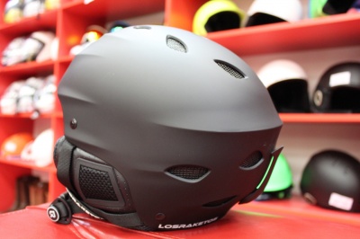 Горнолыжный шлем Los Raketos ONYX BLACK фото в интернет-магазине FrontFlip.Ru