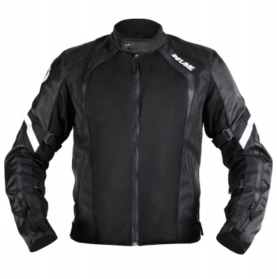 Куртка мужская INFLAME INFERNO II DARK текстиль+сетка, цвет черный фото в интернет-магазине FrontFlip.Ru