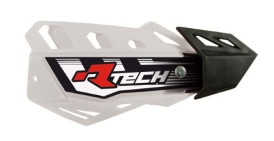 RTech Защита рук FLX белая с крепежом (moto parts) фото в интернет-магазине FrontFlip.Ru