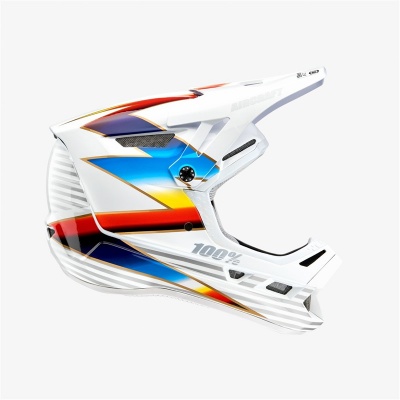 Велошлем 100% aircraft composite helmet knox/white фото в интернет-магазине FrontFlip.Ru