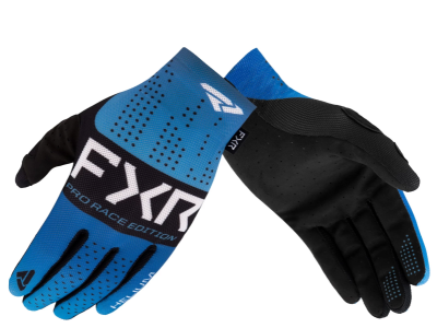 FXR MX Перчатки Pro-Fit Air MX Blue/Black фото в интернет-магазине FrontFlip.Ru
