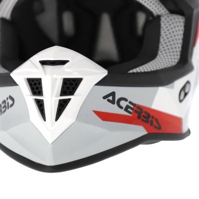 Шлем Acerbis LINEAR 22-06 White/Grey фото в интернет-магазине FrontFlip.Ru