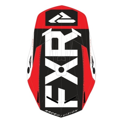 Шлем FXR Clutch Evo Red/Black/White фото в интернет-магазине FrontFlip.Ru