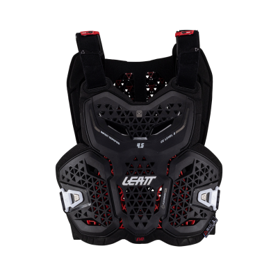 Защита панцирь Leatt Chest Protector 4.5 Evo Black фото в интернет-магазине FrontFlip.Ru