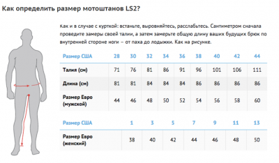 LS2 Мотобрюки CHART EVO MAN PANTS черный фото в интернет-магазине FrontFlip.Ru