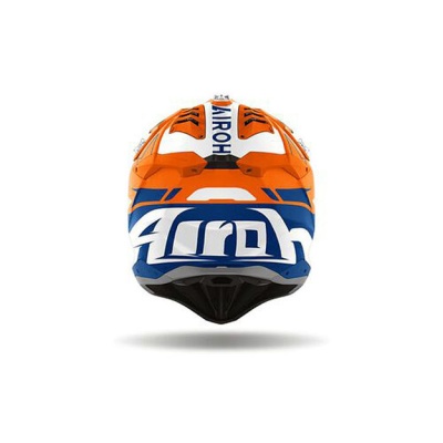 Внедорожный шлем Airoh Aviator 3 Spin Orange Fluo Matt фото в интернет-магазине FrontFlip.Ru