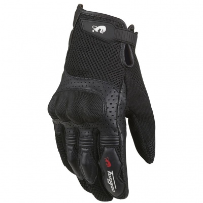 [FURYGAN] Перчатки TD12 кожа/сетка, цвет Черный фото в интернет-магазине FrontFlip.Ru