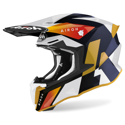 AIROH шлем кросс TWIST 2.0 LIFT WHITE GLOSS фото в интернет-магазине FrontFlip.Ru