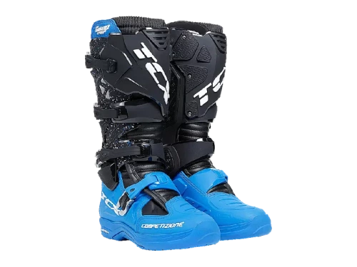 TCX Ботинки COMP EVO 2 MICHELIN 607 BLACK/BLUE фото в интернет-магазине FrontFlip.Ru
