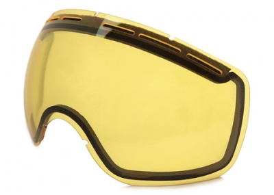 Горнолыжная маска Vizzo Phantom Gold Mirror (чёрная) фото в интернет-магазине FrontFlip.Ru