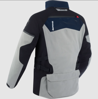 Куртка текстильная Bering FREEWAY Grey/Marine фото в интернет-магазине FrontFlip.Ru