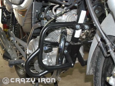 Дуги на мотоцикл YAMAHA YBR-125 от `09- CRAZY IRON серии STREET фото в интернет-магазине FrontFlip.Ru