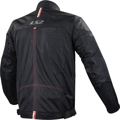 LS2 Мотокуртка ALBA MAN JACKET черный фото в интернет-магазине FrontFlip.Ru