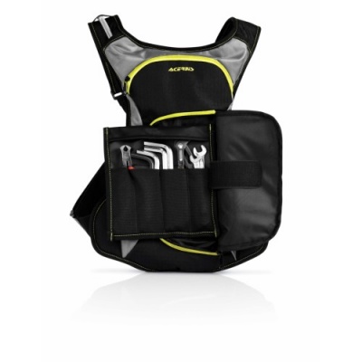 Рюкзак с гидропаком Acerbis ACQUA DRINK Black/Yellow 5/2L фото в интернет-магазине FrontFlip.Ru
