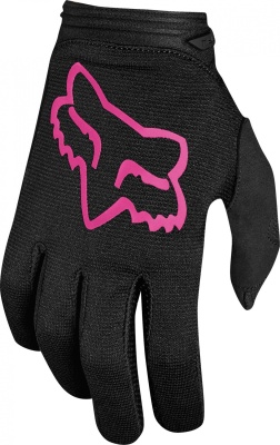 Мотоперчатки женские Fox Dirtpaw Mata Womens Glove Black/Pink фото в интернет-магазине FrontFlip.Ru