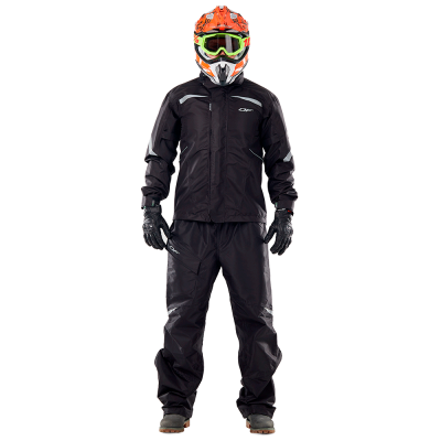 DRAGONFLY Куртка-дождевик EVO BLACK Мембрана фото в интернет-магазине FrontFlip.Ru