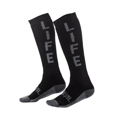 Носки для мотокросса Pro Mx Ride Life черный серый фото в интернет-магазине FrontFlip.Ru