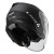 LS2 Мотошлем OF521 INFINITY SOLID черный матовый фото в интернет-магазине FrontFlip.Ru