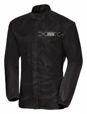 IXS Куртка мотодождевик Rain Jacket Nimes 3.0 X79013 003 черная фото в интернет-магазине FrontFlip.Ru