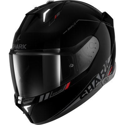 Шлем Shark SKWAL i3 BLANK SP Black/Anthracite/Red фото в интернет-магазине FrontFlip.Ru