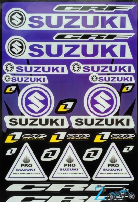 Набор наклеек Suzuki Big фото в интернет-магазине FrontFlip.Ru