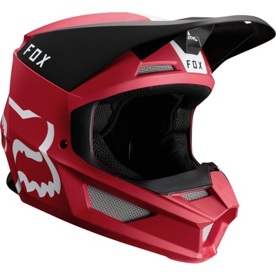 Мотошлем Fox V1 Mata Helmet Cardinal фото в интернет-магазине FrontFlip.Ru