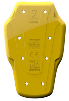Защита спины встраиваемая POWERTECTOR IMPACT CORE PRO B, цвет желтый фото в интернет-магазине FrontFlip.Ru