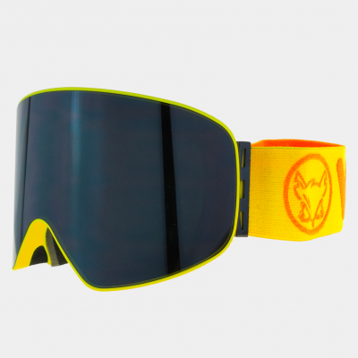 Горнолыжная маска Vizzo Affect Dark Smoke Mirror (желтый) фото в интернет-магазине FrontFlip.Ru