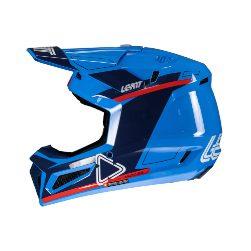 Мотошлем Leatt Moto 3.5 Helmet Kit Royal 2025 фото в интернет-магазине FrontFlip.Ru