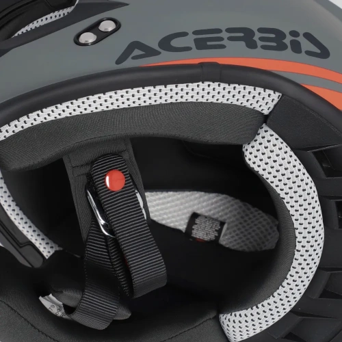 Шлем Acerbis LINEAR 22-06 Grey фото в интернет-магазине FrontFlip.Ru