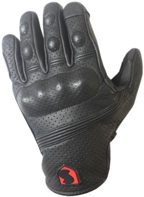 STARKS Мотоперчатки REGUL AIR (кожа), муж., черный фото в интернет-магазине FrontFlip.Ru