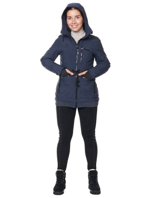 SNOW HEADQUARTER Снегоходная куртка женская B-8879 Темно-синий фото в интернет-магазине FrontFlip.Ru