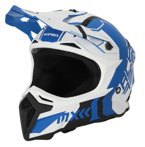 Шлем Acerbis PROFILE 5 22-06 White/Blue фото в интернет-магазине FrontFlip.Ru