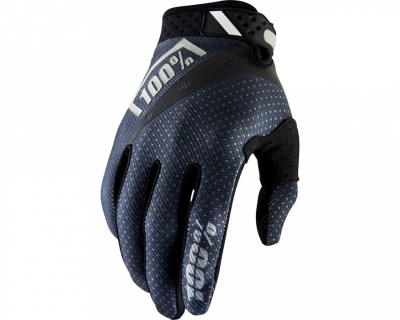 Мотоперчатки 100% Ridefit Glove Black фото в интернет-магазине FrontFlip.Ru