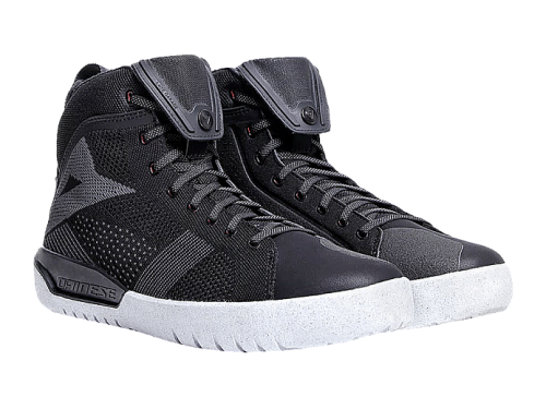 DAINESE Ботинки METRACTIVE AIR SHOES 948 BLACK/BLACK/WHITE фото в интернет-магазине FrontFlip.Ru