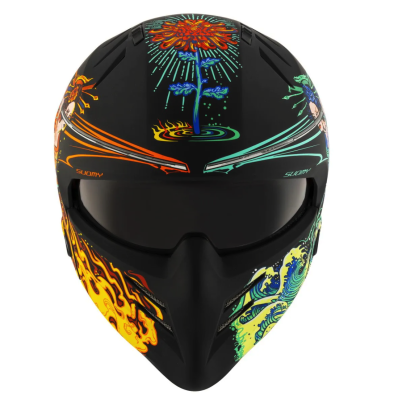 [SUOMY] Мотошлем ARMOR MIZU KASAI, цвет Черный Матовый фото в интернет-магазине FrontFlip.Ru