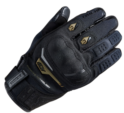 Перчатки комбинированные Taichi DRYMASTER COMPASS Black/Khaki фото в интернет-магазине FrontFlip.Ru