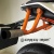 Сабкейдж KTM Duke 125, Duke 200, Duke 250, Duke 390 от `17-`20 CRAZY IRON Оранжевый фото в интернет-магазине FrontFlip.Ru