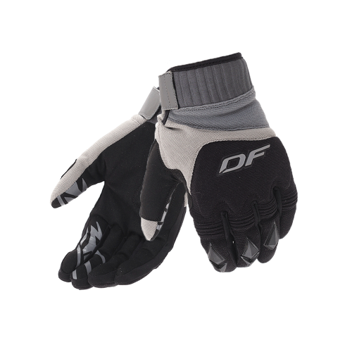 DRAGONFLY Перчатки DF ENDURO Gray-black фото в интернет-магазине FrontFlip.Ru