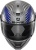 Шлем SHARK SKWAL 2 HALLDER MAT Grey/Blue фото в интернет-магазине FrontFlip.Ru