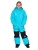 SNOW HEADQUARTER Снегоходный комбинезон для девочки T-9081 Голубой фото в интернет-магазине FrontFlip.Ru
