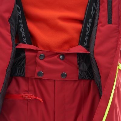 Dragonfly Куртка утепленная Gravity TEENAGER Red - Yellow (УНИСЕКС) фото в интернет-магазине FrontFlip.Ru
